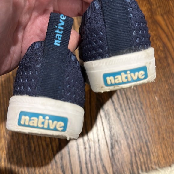 Native kids navy keep it lite sneakers C6 - Picture 4 of 5